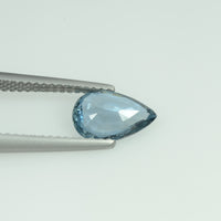 1.40 cts Natural Blue Sapphire Loose Gemstone Pear Cut