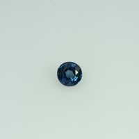 4.4 mm Natural Blue Green Sapphire Loose Gemstone Round Cut