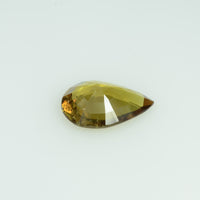 1.69 Cts Natural Fancy Golden Sapphire Loose Gemstone Pear Cut