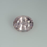 2.56 cts Natural Fancy Peach Sapphire Loose Gemstone oval Cut