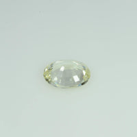 2.53 cts Unheated Natural Yellow Sapphire Loose Gemstone Oval Cut