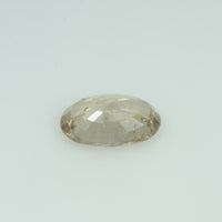 4.42 Cts Natural Peach Sapphire Loose Gemstone Oval Cut