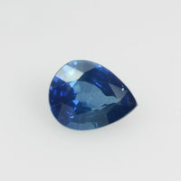0.66 cts Natural Blue Sapphire Loose Gemstone Pear Cut