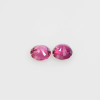 3.9-5.4 mm Natural Ruby Loose Gemstone Round Cut
