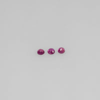 1.6-2.6 mm Natural Ruby Loose Gemstone Round Cut