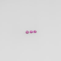 1.1-3.5 mm Natural Ruby Loose Gemstone Round Cut