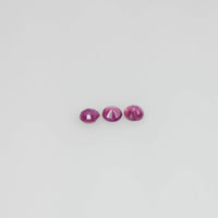 1.6-4.2 mm Natural Ruby Loose Gemstone Round Cut