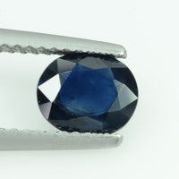 1.07 Cts Natural Blue Sapphire Loose Gemstone Oval Cut