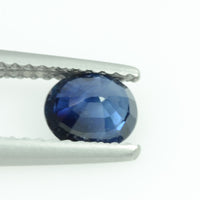 0.82 Cts Natural Blue Sapphire Loose Gemstone Oval Cut