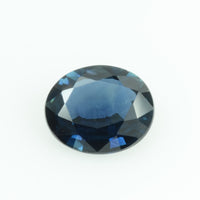0.90 Cts Natural Blue Sapphire Loose Gemstone Oval Cut