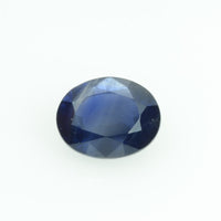 0.81 Cts Natural Blue Sapphire Loose Gemstone Oval Cut