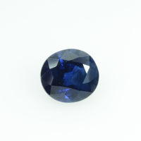0.65 Cts Natural Blue Sapphire Loose Gemstone Cushion Cut