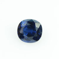 0.75 Cts Natural Blue Sapphire Loose Gemstone Cushion Cut