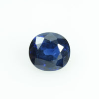 0.74 Cts Natural Blue Sapphire Loose Gemstone Cushion Cut