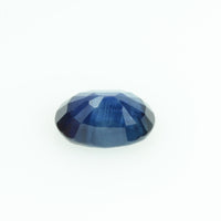 0.64 Cts Natural Blue Sapphire Loose Gemstone Oval Cut