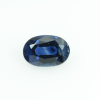 0.70 Cts Natural Blue Sapphire Loose Gemstone Oval Cut