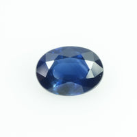 0.71 Cts Natural Blue Sapphire Loose Gemstone Oval Cut
