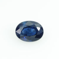 0.71 Cts Natural Blue Sapphire Loose Gemstone Oval Cut