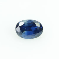 0.77 Cts Natural Blue Sapphire Loose Gemstone Oval Cut