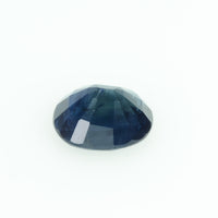 0.76 Cts Natural Blue Sapphire Loose Gemstone Oval Cut