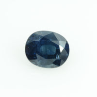 0.76 Cts Natural Blue Sapphire Loose Gemstone Oval Cut