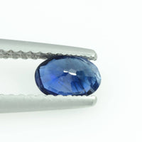 0.48 Cts Natural Blue Sapphire Loose Gemstone Oval Cut