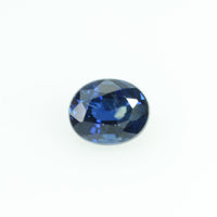0.49 Cts Natural Blue Sapphire Loose Gemstone Oval Cut