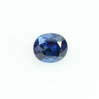 0.43 Cts Natural Blue Sapphire Loose Gemstone Oval Cut