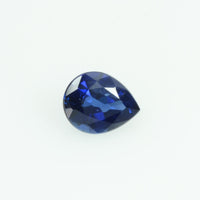 0.36 Cts Natural Blue Sapphire Loose Gemstone Pear Cut