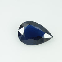2.40 Cts Natural Blue Sapphire Loose Gemstone Pear Cut
