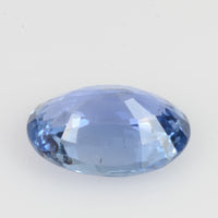 2.05 cts Unheated Natural Blue Sapphire Loose Gemstone Oval Cut Certified