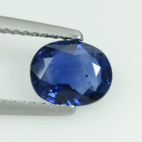 1.05 cts natural blue sapphire loose gemstone oval cut