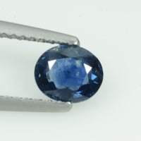 0.84 cts natural blue sapphire loose gemstone Oval cut