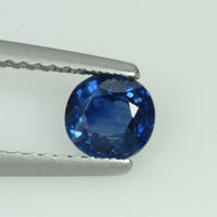 0.70 cts natural blue sapphire loose gemstone Roundish Oval Cut