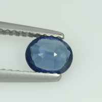 0.65 cts natural blue sapphire loose gemstone Oval cut