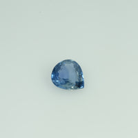 0.87 cts Natural Blue Sapphire Loose Gemstone Pear Cut