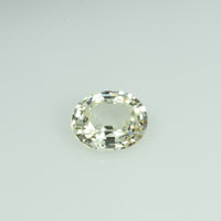2.53 cts Unheated Natural Yellow Sapphire Loose Gemstone Oval Cut