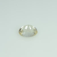 3.08 cts Unheated Natural Yellow Sapphire Loose Gemstone Oval Cut