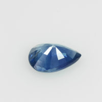 0.67 cts Natural Blue Sapphire Loose Gemstone Pear Cut
