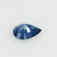 0.61 cts Natural Blue Sapphire Loose Gemstone Pear Cut