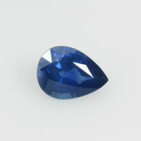 0.61 cts Natural Blue Sapphire Loose Gemstone Pear Cut