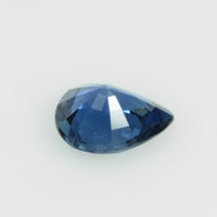0.90 cts Natural Blue Sapphire Loose Gemstone Pear Cut