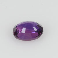 0.61 cts Natural Purple Sapphire Loose Gemstone oval Cut