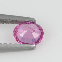 0.45 cts Natural Pink Sapphire Loose Gemstone oval Cut