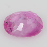 3.12 cts Natural Pink Sapphire Loose Gemstone oval Cut