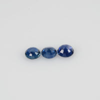 4.5 mm Natural Blue Sapphire Loose Gemstone Round Cut