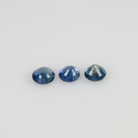 4.5 mm Natural Blue Sapphire Loose Gemstone Round Cut