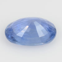 2.89 cts Unheated Natural Blue Sapphire Loose Gemstone Oval Cut Certified