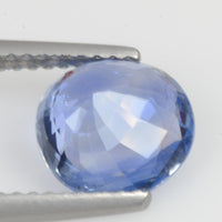 2.64 cts Unheated Natural Blue Sapphire Loose Gemstone Oval Cut Certified
