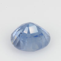 2.41 cts Unheated Natural Blue Sapphire Loose Gemstone Oval Cut Certified